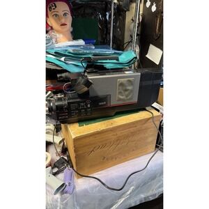 RCA VHS Camcorder Autofocus Vintage Video Camera Untested As-Is